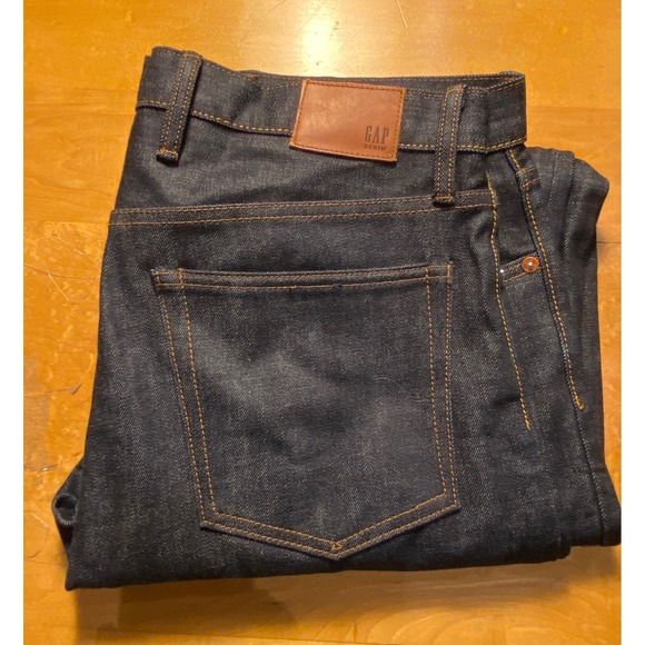 GAP Denim Skinny Fit Jeans Men's 36x32 Dark Wash Classic Style Men's Pants NWOT - Picture 12 of 12